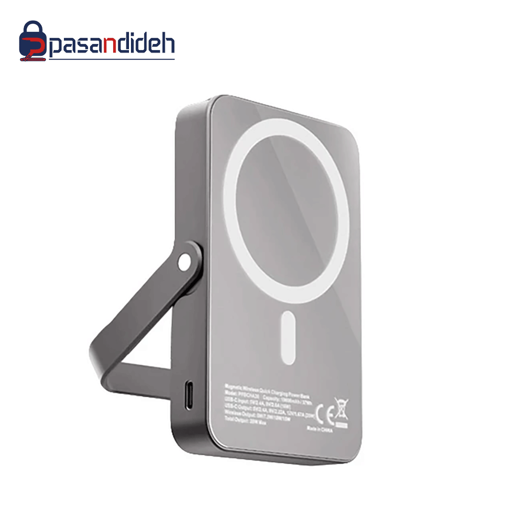 پاوربانک مگ سیف پاورولوژی مدل Powerology 10000 mAh Magsafe PPBCHA36