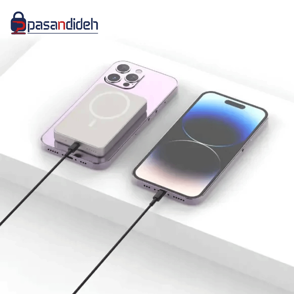 پاوربانک مگ سیف پاورولوژی مدل Powerology 10000 mAh Magsafe PPBCHA34