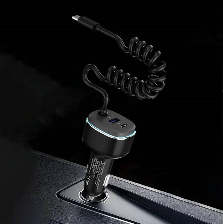 شارژر فندکی سوپر فست 120 وات پاورولوژی