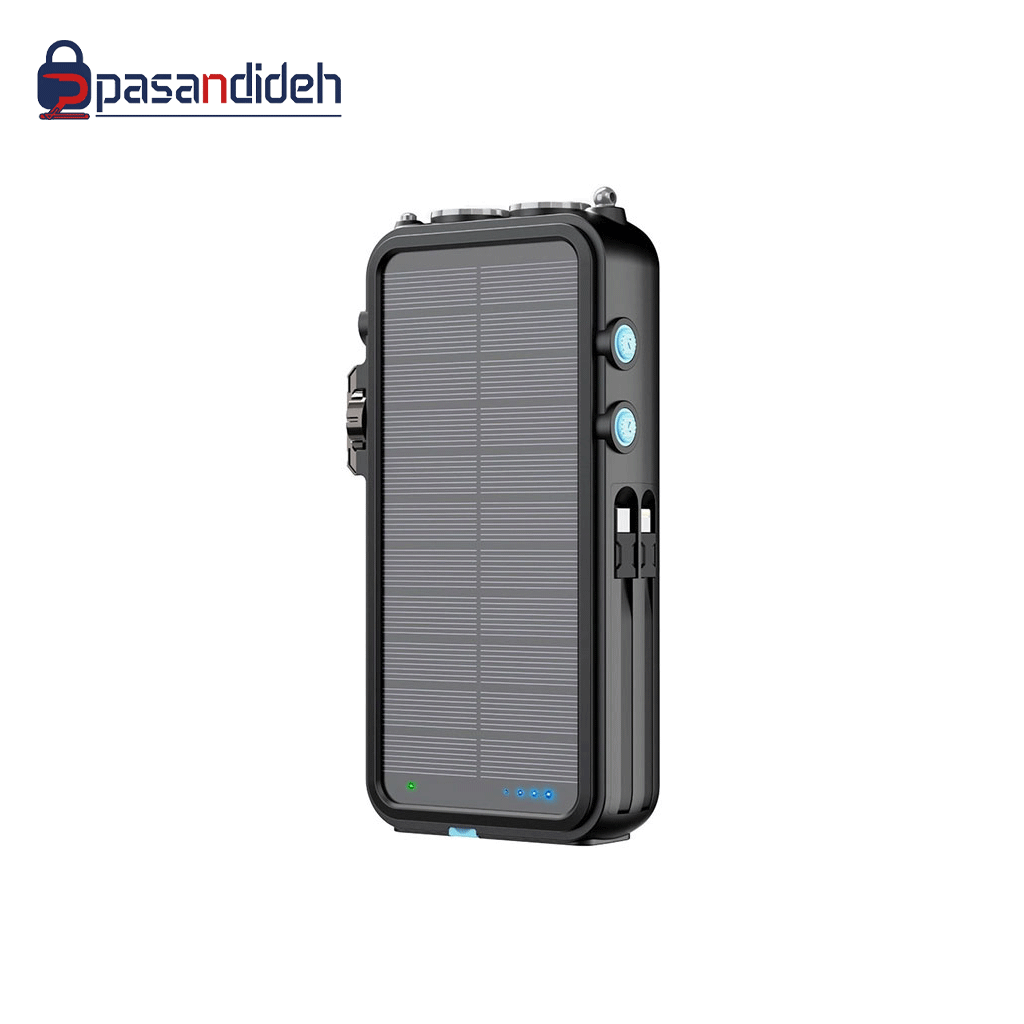 پاوربانک 16000mAh پاورولوژی مدل Powerology 16000mAh Solar Power Bank PPBCHA49