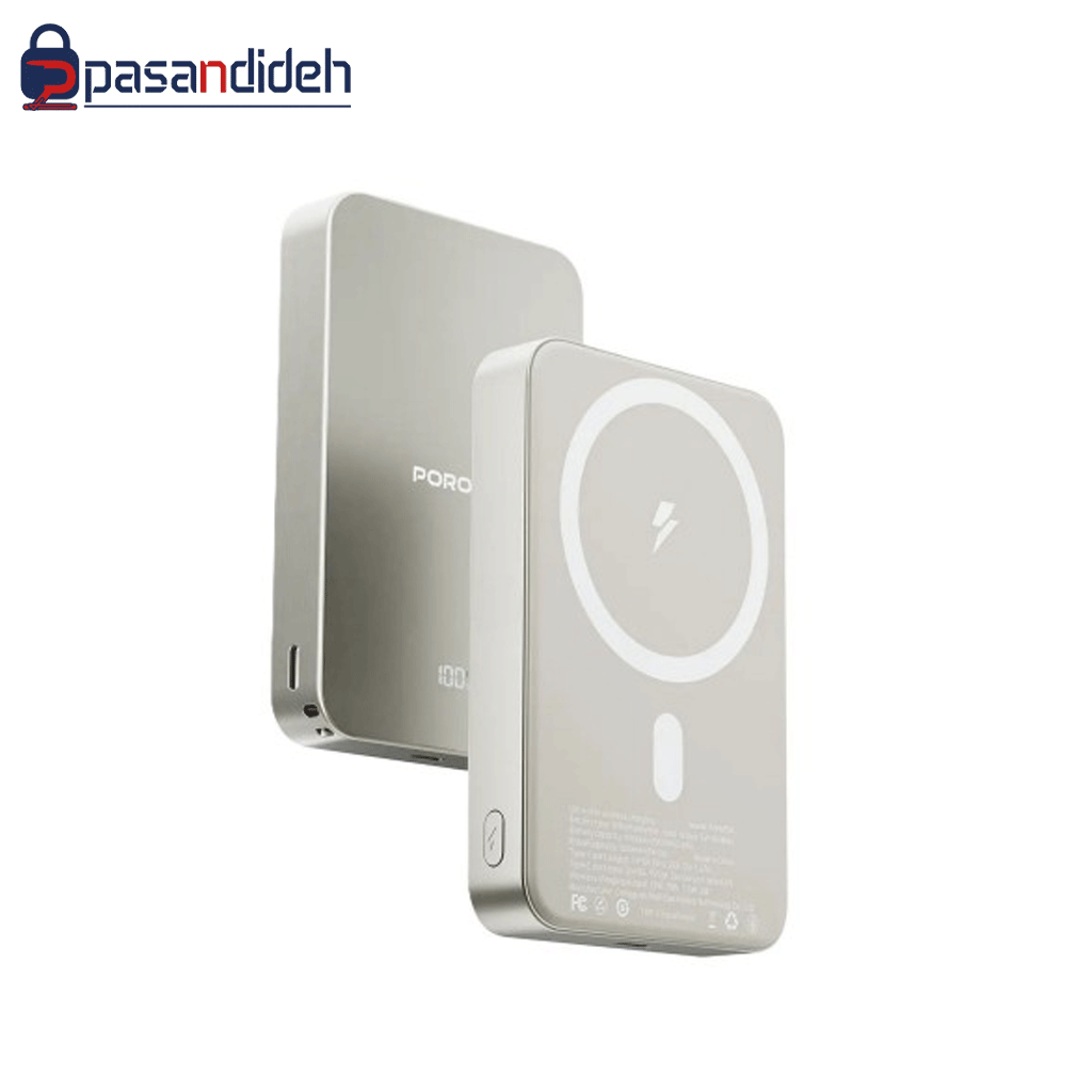 پاوربانک 10000مگ سیف پرودو PORODO FOLDING 8k 4  FWC051