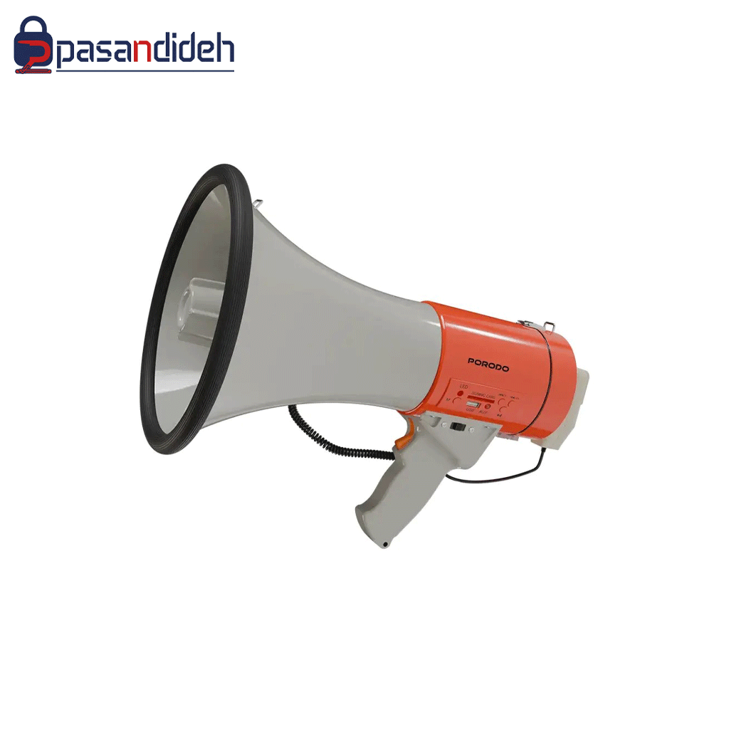 بلند گوی دستی پرودو Porodo Portable Megaphone