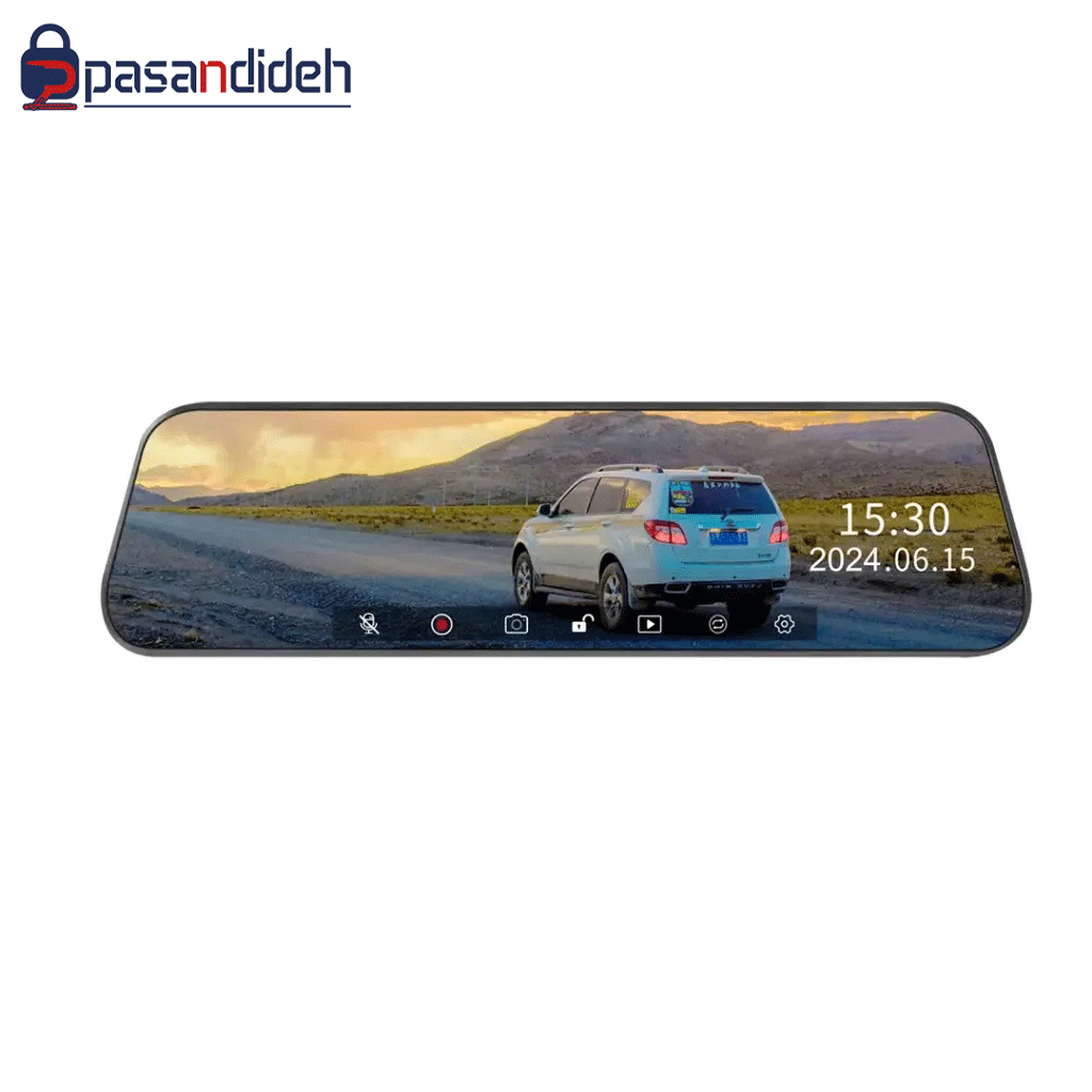 دوربین آینه‌ خودرو پرودو مدل Porodo MIROR CAMERA LFS087