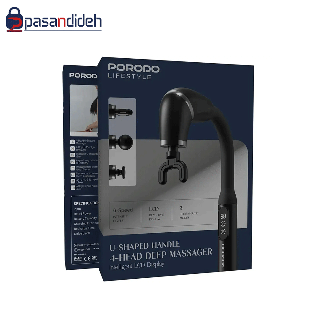 ماساژور پرودو Porodo Lifestyle U-Shaped - تصویر 2