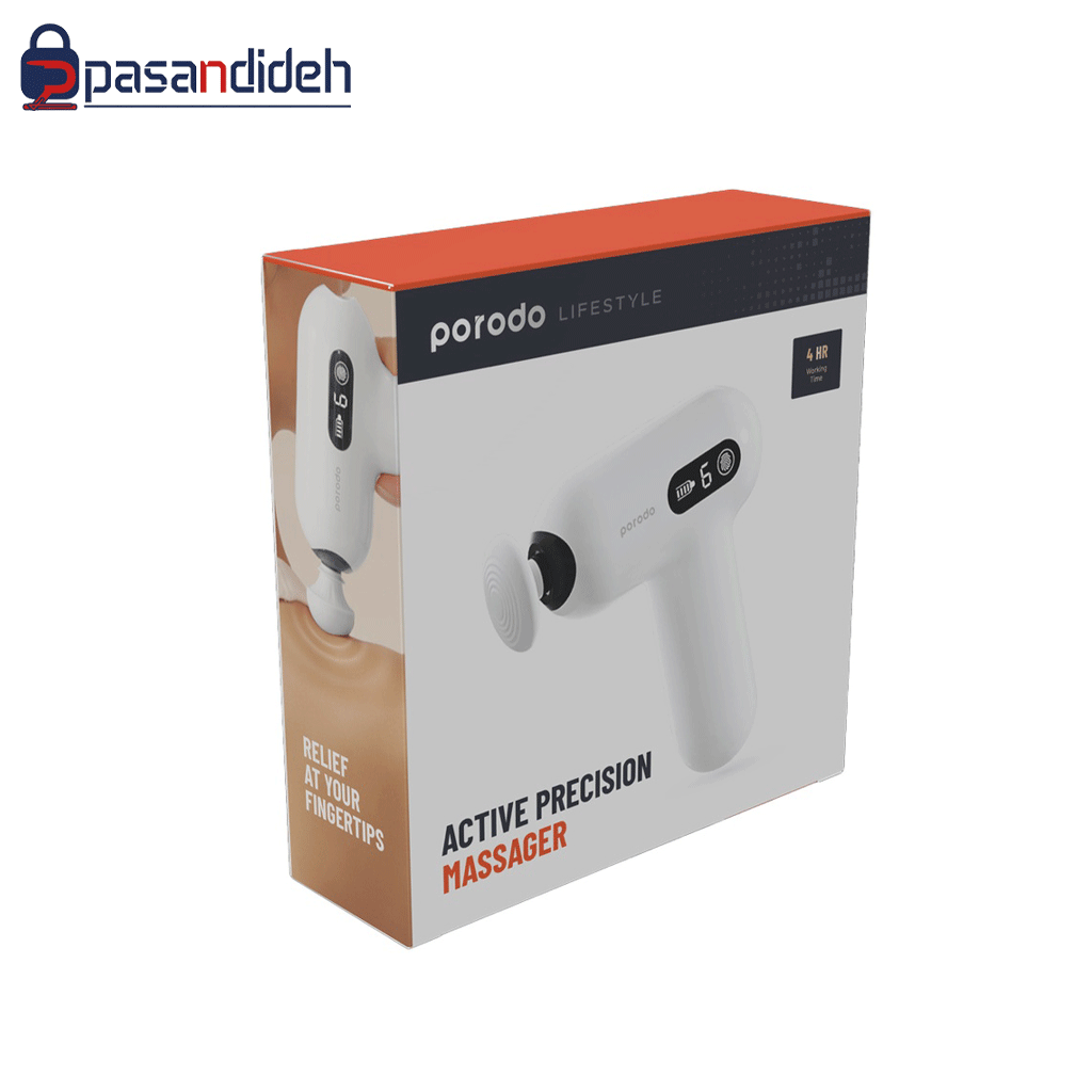 ماساژور تفنگی برقی پرودو مدلPORODO ACTIVE MASSAGER - تصویر 2