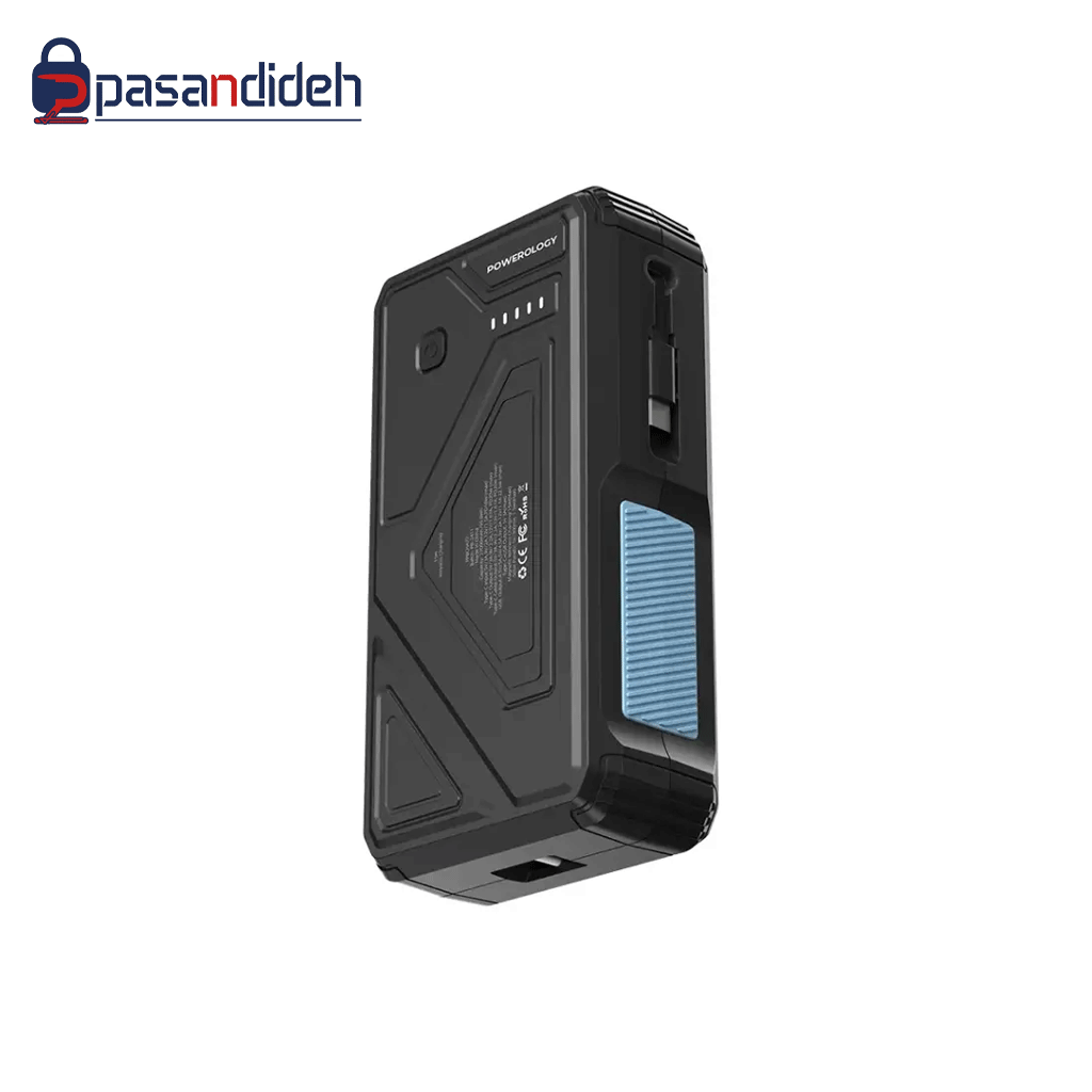 پاوربانک خورشیدی پاورولوژی 27000mah مدل Powerology PP077 - تصویر 1