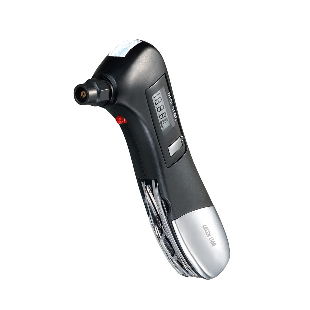 فشار سنج باد لاستیک به همراه ابزار گرین لاین