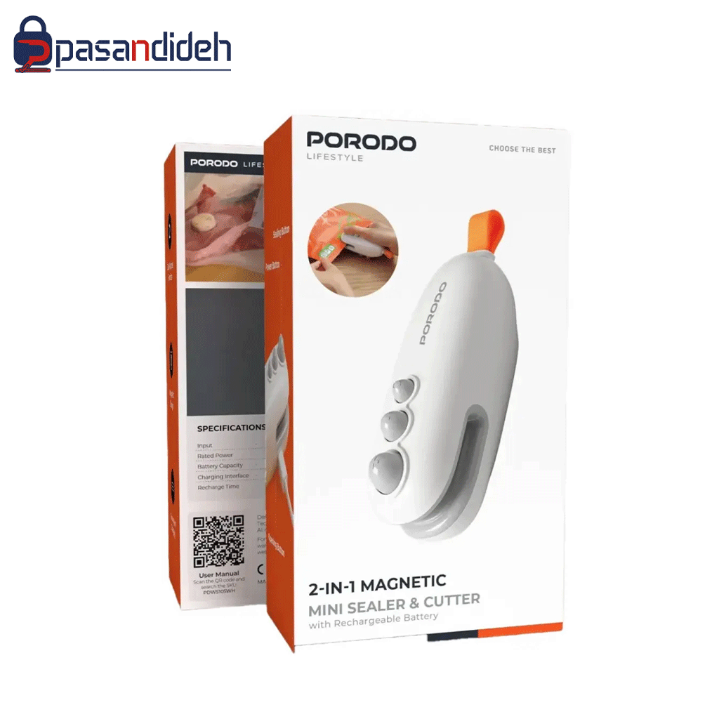 وکیوم پرودو PORODO 2 IN 1 MAGNETIC MINI SEALER