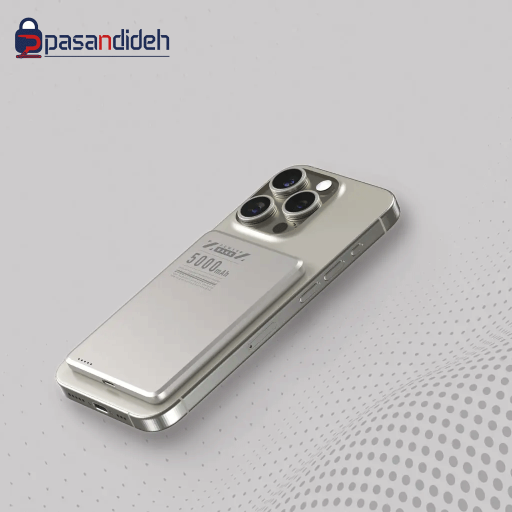 پاوربانک وایرلس مگ 5000mah پاورولوژیPowerology PPBCHA63