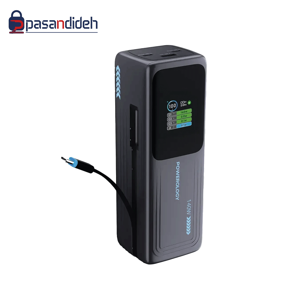 پاوربانک پاورولوژی 30000mah مدل Powerology PWP001ADGY