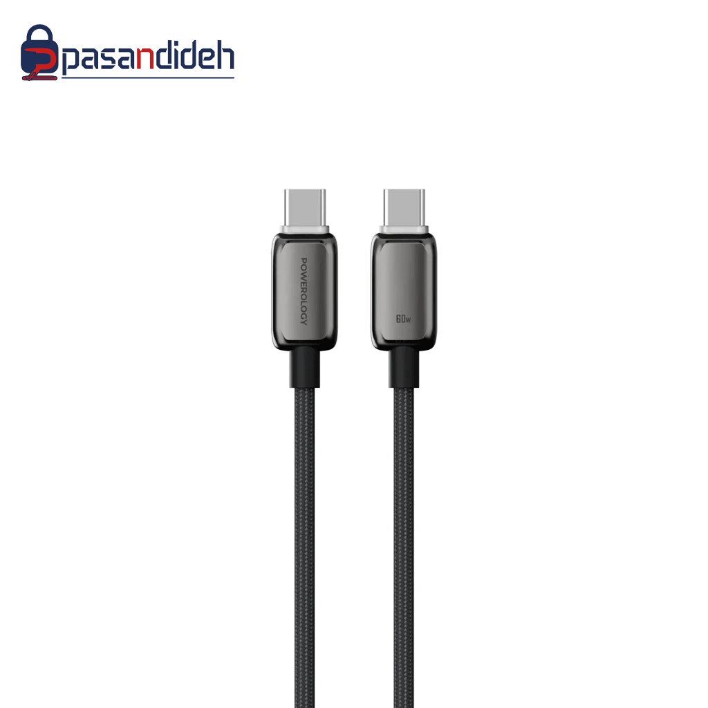 کابل شارژ پاورولوژی Powerology PWDC60WHOG - تصویر 4