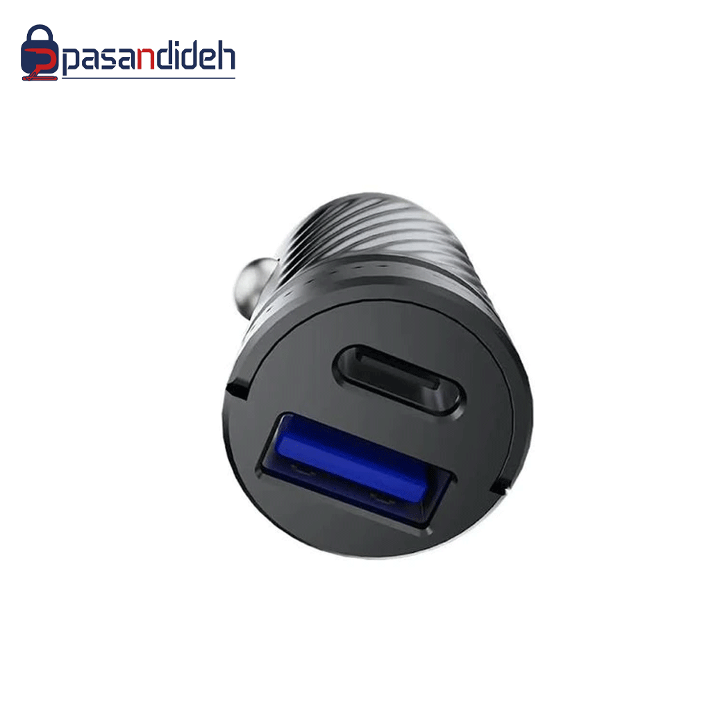 شارژر فندکی پاورولوژی مدل Powerology Pico PCCSR023BK - تصویر 2