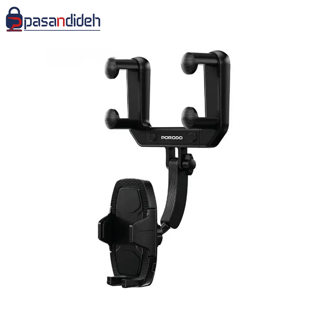هولدر گوشی آینه جلو پرودو مدل Porodo PDRVMPH MIRROR MOUNT