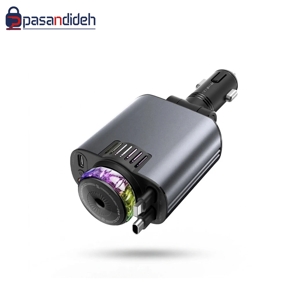 شارژر فندکی پرودو مدل Porodo PDCHD120WBK