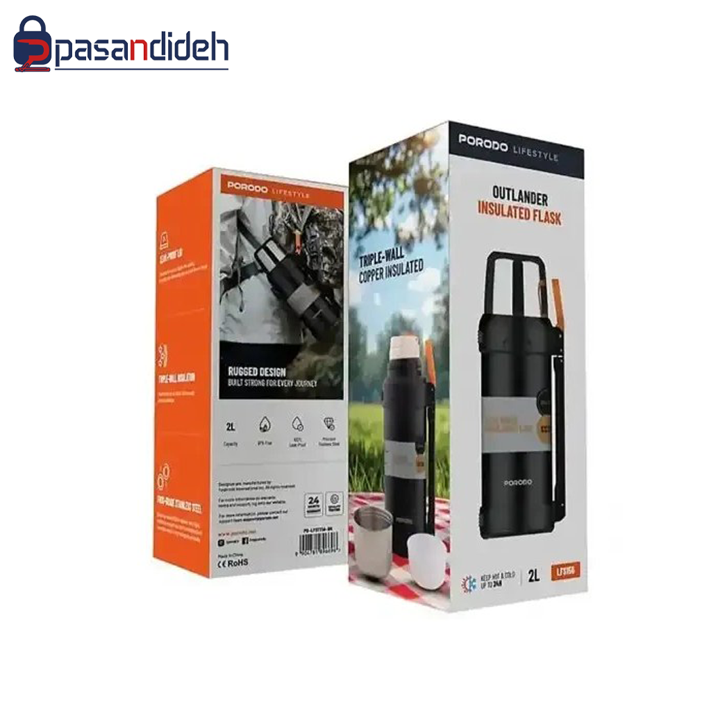 فلاسک پرودو مدل PORODO OUTLANDER 1800ML