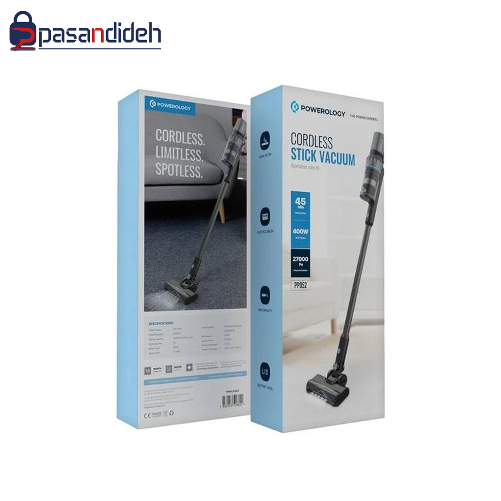 جارو شارژی عصایی پاورلوژی مدل Powerology PPBCHA52 - تصویر 2