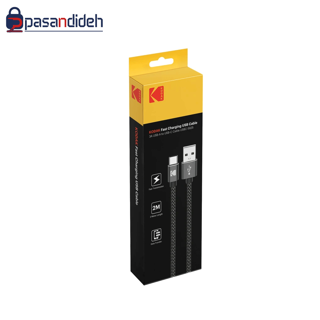 کابل USB - TYPE C کداک مدل kodak USBC-5925 - تصویر 2