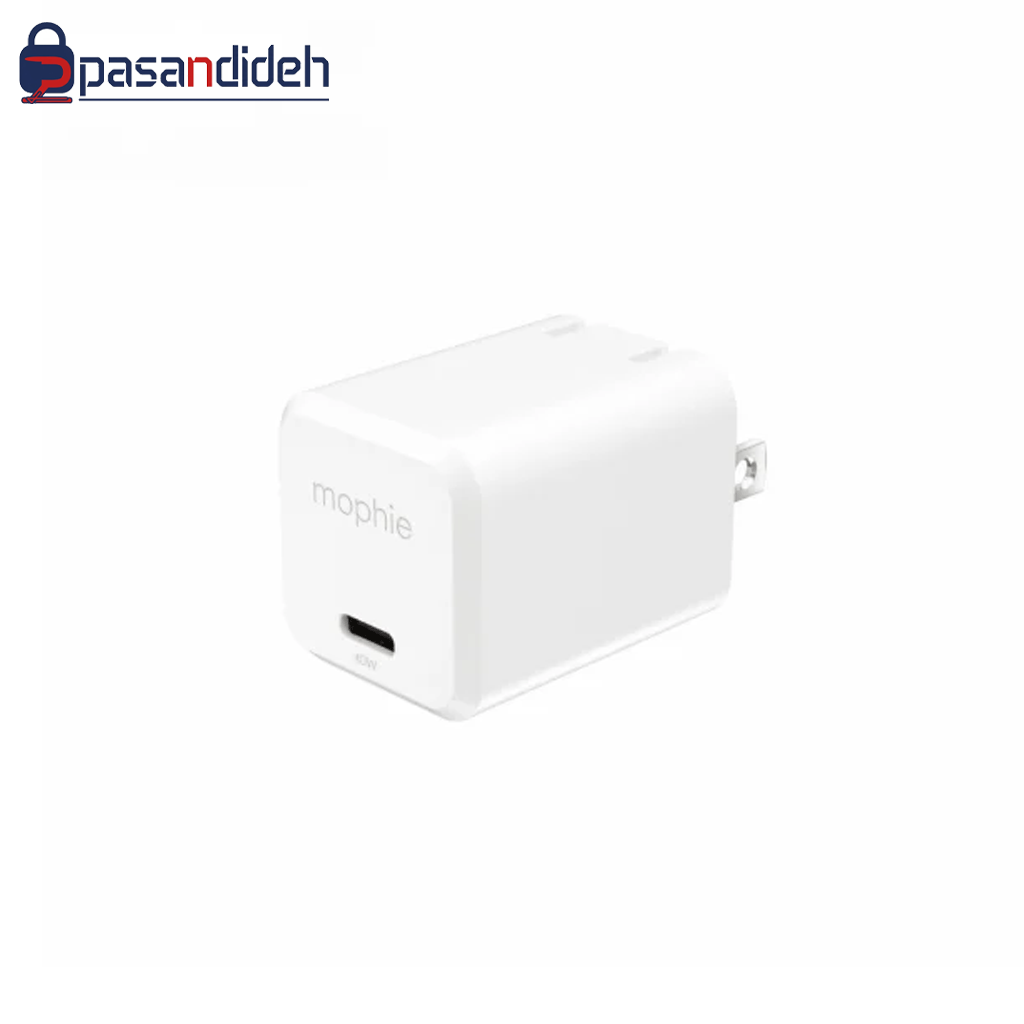 آداپتور 40 وات موفی مدل Mophie Essentials GaN 40W USB-C