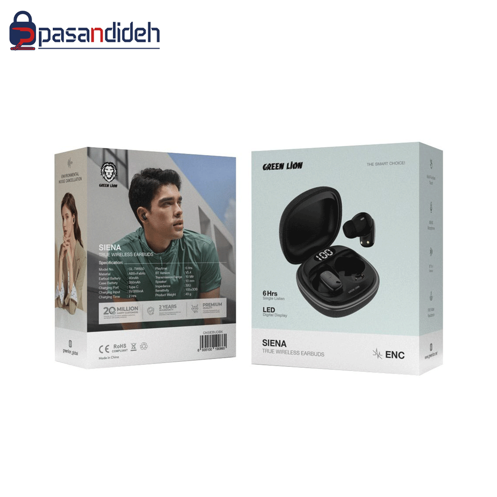 هدفون بلوتوثی گرین لاین مدل Green lion SIENA - تصویر 2