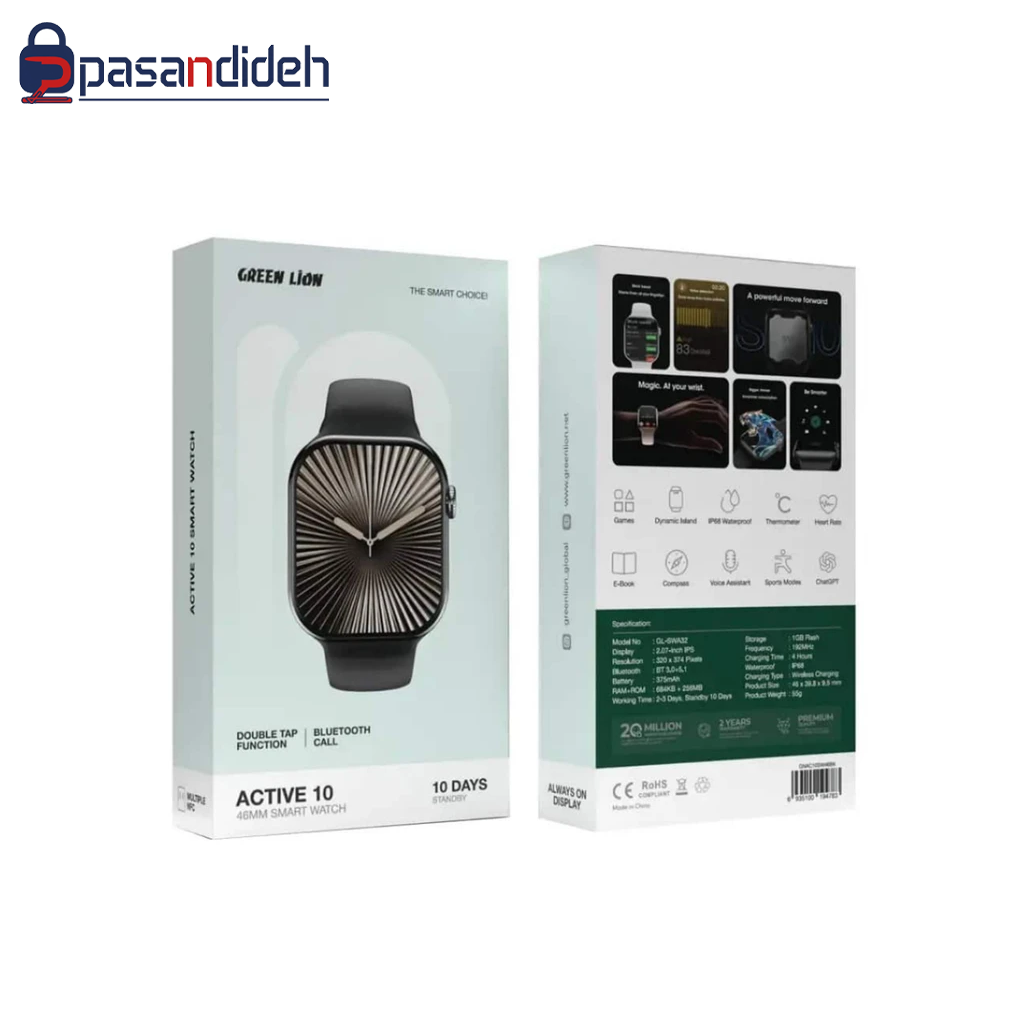 ساعت هوشمند گرین لاین مدل Green lion GREEN ACTIVE SE 46mm - تصویر 2
