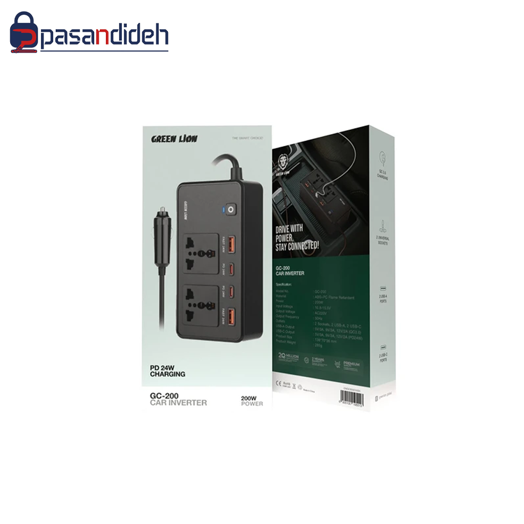 اینورتر گرین لاین مدل Green lion GC-200 - تصویر 2