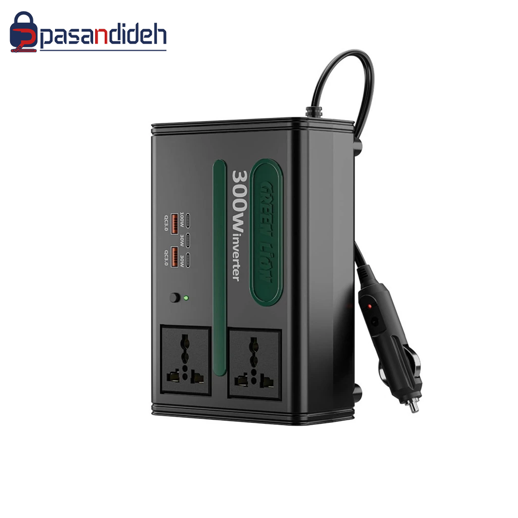 اینورتر گرین لاین GREEN INVERTER GC-300 GNGC300PINBK
