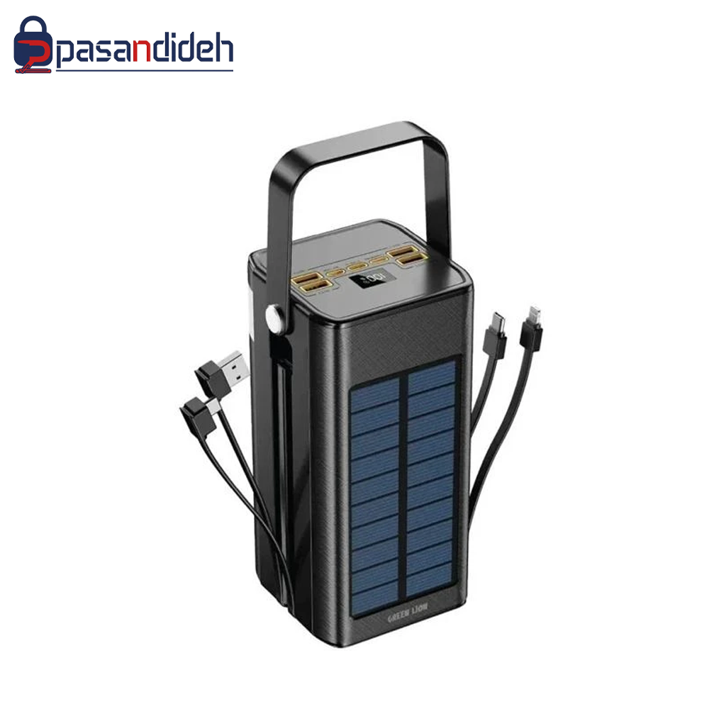 پاوربانک 60kگرین لاین مدل Green lion SOLAR X