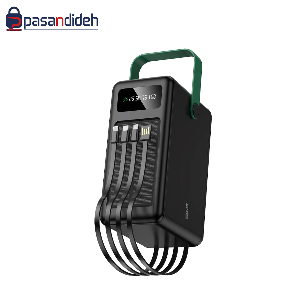 پاوربانک خورشیدی SOLAR MAX 120k GNPXB7120PBBK - تصویر 1