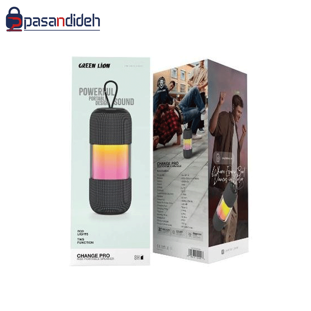 اسپیکر بلوتوث گرین لاین مدل Green lion CHANGE PRO - تصویر 2