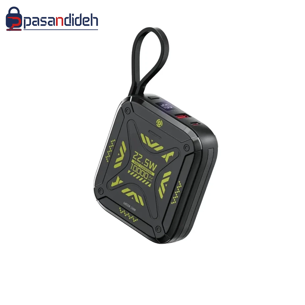 پاوربانک 10k گرین لاین مدل Green lion XTREAM10
