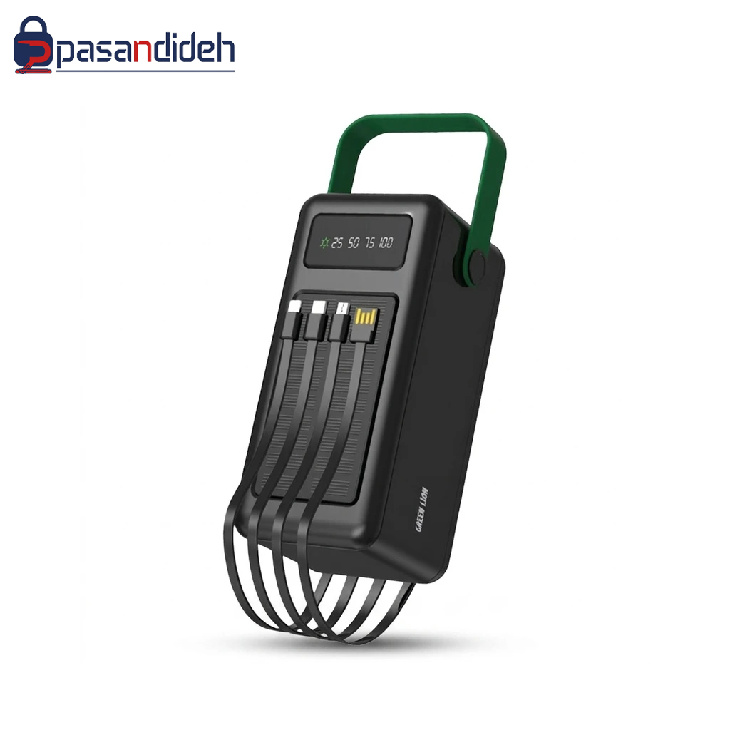 پاوربانک 50k گرین لاین مدل Green lion SOLAR MAX
