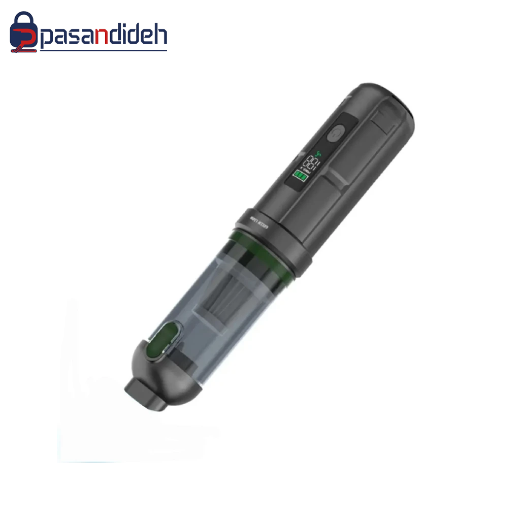 جارو شارژی خودرو گرین لاین Green Lion GLV-15 GNGLV15VC - تصویر 1